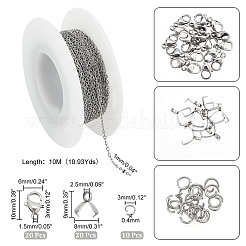 DIY 304 Stainless Steel Jewelry Kits&nbsp;STAS-UN0006-94