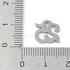 Non-Tarnish 304 Stainless Steel Charms&nbsp;X-STAS-L279-017P
