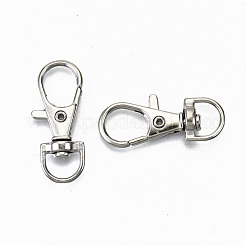 Alloy Swivel Lobster Claw Clasps&nbsp;PALLOY-T010-02P