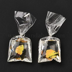 Resin Pendants with Iron Jump Ring&nbsp;RESI-A015-03D