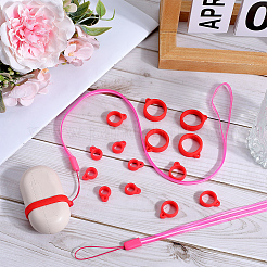 6PCS Adjustable Polyester Neck Lanyard&nbsp;DIY-GF0008-21B