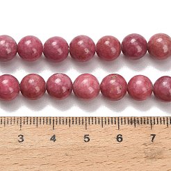 Natural Rhodonite Beads Strands&nbsp;G-F820-K06-8mm