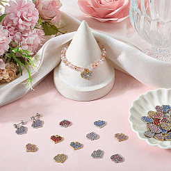 50Pcs 10 Colors Zinc Alloy Pendants&nbsp;FIND-SC0020-63