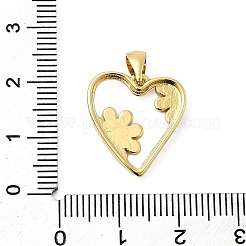 Brass Enamel Pendants&nbsp;KK-A268-31G