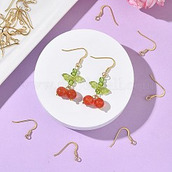 SHEGRACE Brass Earring Hooks&nbsp;XGR0139G-152G