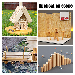 Wood Craft Sticks&nbsp;WOOD-WH0125-11K