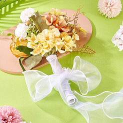 12M Polyester Wave Edge Ribbon&nbsp;DIY-TA0012-80