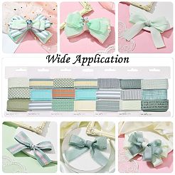 9 Yards 3 Styles Polyester Ribbon&nbsp;SRIB-A014-C05