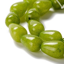 Natural White Jade Beads Strands&nbsp;G-O029-07A