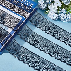 Polyester Lace Trim&nbsp;OCOR-WH0071-035B