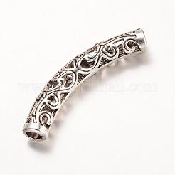Tibetan Style Alloy Tube Beads&nbsp;PALLOY-K226-01AS