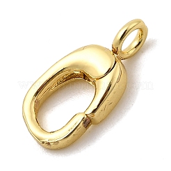 Brass Spring Gate Rings&nbsp;KK-I364-04G-01