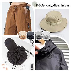 48Pcs 4 Colors Alloy Cord Locks&nbsp;FIND-AR0006-45