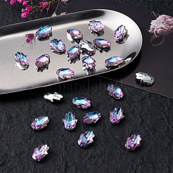 K9 Glass Rhinestone Pendants&nbsp;X-GLAA-TA001-008