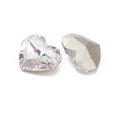 Glass Rhinestone Cabochons&nbsp;RGLA-J032-B-TG