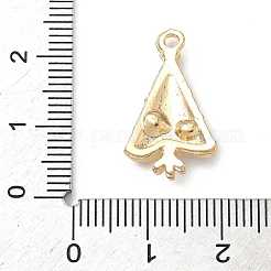 Alloy with Rhinestone and Plastic Beads Pendants&nbsp;LS-FIND-Z101-01G
