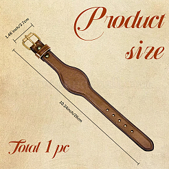 Retro Cowhide Leather Cord Bracelets for Women Men&nbsp;BJEW-WH20012-08AB