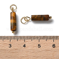 Natural Tiger Eye Pendants&nbsp;STAS-C120-01G-04