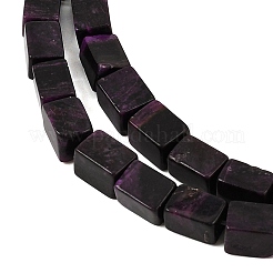 Natural Dyed White Jade(Imitation Charoite) Beads Strands&nbsp;GG-CBA0743-F02