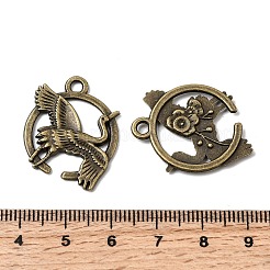 Tibetan Style Zinc Alloy Pendants&nbsp;LS-TIBEP-R334-030AB-RS