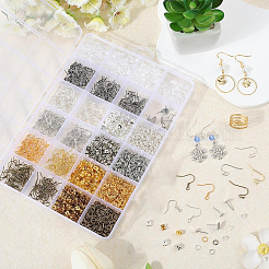 Brass Earring Finding Kit&nbsp;DIY-SP0003-81