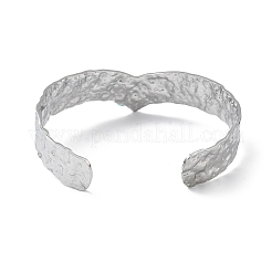 304 Stainless Steel Cuff Bangles for Women&nbsp;BJEW-Z078-27P