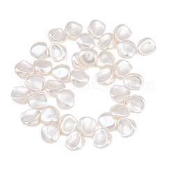 Electroplated Glass Pearl Beads Strands&nbsp;GL-CBA64F3-02