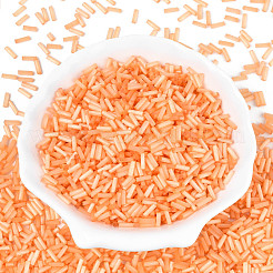 Glass Bugle Beads&nbsp;SEED-N007-28L