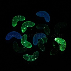 UV Plating Transparent Acrylic Beads&nbsp;X-SACR-L005-09