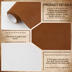 Suede Fabric Book Covers&nbsp;AJEW-WH0314-500C