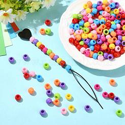 208Pcs Acrylic European Beads&nbsp;OHAR-FS0001-02B