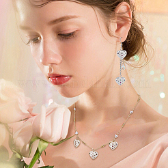 10Pcs 2 Colors Eco-Friendly Brass Micro Pave Cubic Zirconia Pendants&nbsp;KK-GA0002-54