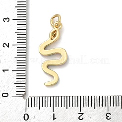 Brass Micro Pave Cubic Zirconia Pendants&nbsp;KK-H494-01G-04