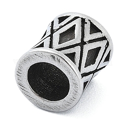 304 Stainless Steel European Beads&nbsp;STAS-H219-01AS