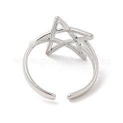 Non-Tarnish 304 Stainless Steel Cuff Finger Rings&nbsp;LS-RJEW-L107-012P