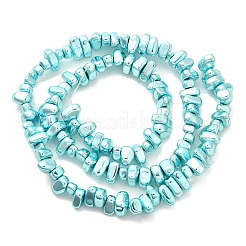 Baking Paint Electroplated Synthetic Non-magnetic Hematite Beads Strands&nbsp;G-H072-D01-01