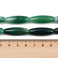 Natural Striped Agate/Banded Agate Beads Strands&nbsp;G-S280-10D