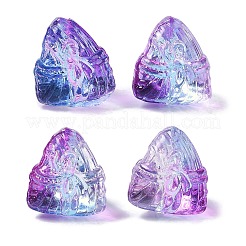 20Pcs Baking Paint Glass Beads&nbsp;GLAA-FP0001-19