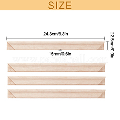 Candlenut Frame Slats&nbsp;WOOD-GF0001-32B
