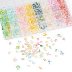760Pcs 32 Styles Gradient Color Transparent Acrylic Beads&nbsp;OACR-TA0003-43