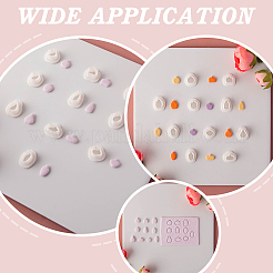 10Pcs Plastic Molds&nbsp;DIY-WH0622-475