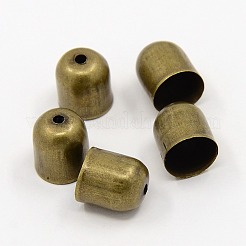 Iron Cord Ends&nbsp;IFIN-D002-9x8mm-AB