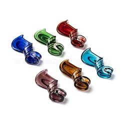 Handmade Gold Sand Lampwork Big Pendants&nbsp;LAMP-S091-2-B