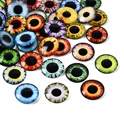 Printed Transparent Glass Cabochons&nbsp;GL-CBAA22A-09