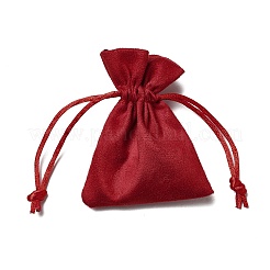 Velvet Cloth Drawstring Bags&nbsp;TP-G001-01A-01
