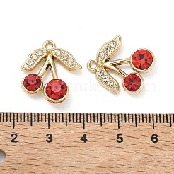 Alloy Rhinestone Pendants&nbsp;ALRI-D303-03G