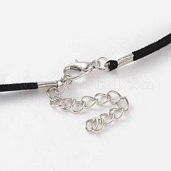 Faux Suede Cord Necklace Making&nbsp;MAK-E662-14