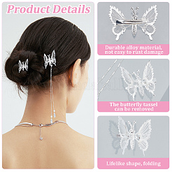 2 Style Iron Alligator Hair Clips&nbsp;PHAR-CP0001-04