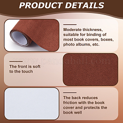 Faux Suede Book Covers&nbsp;DIY-WH20010-138W-01