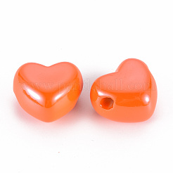 Opaque Acrylic European Beads&nbsp;MACR-S372-03B-84